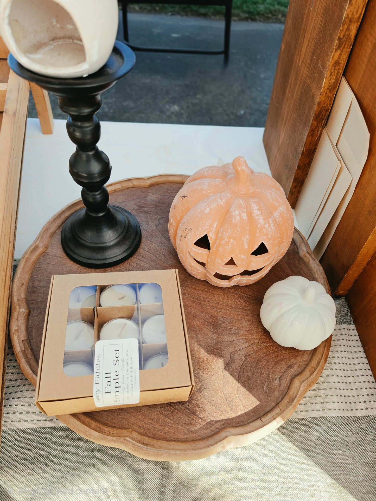 Fall Tealight Box