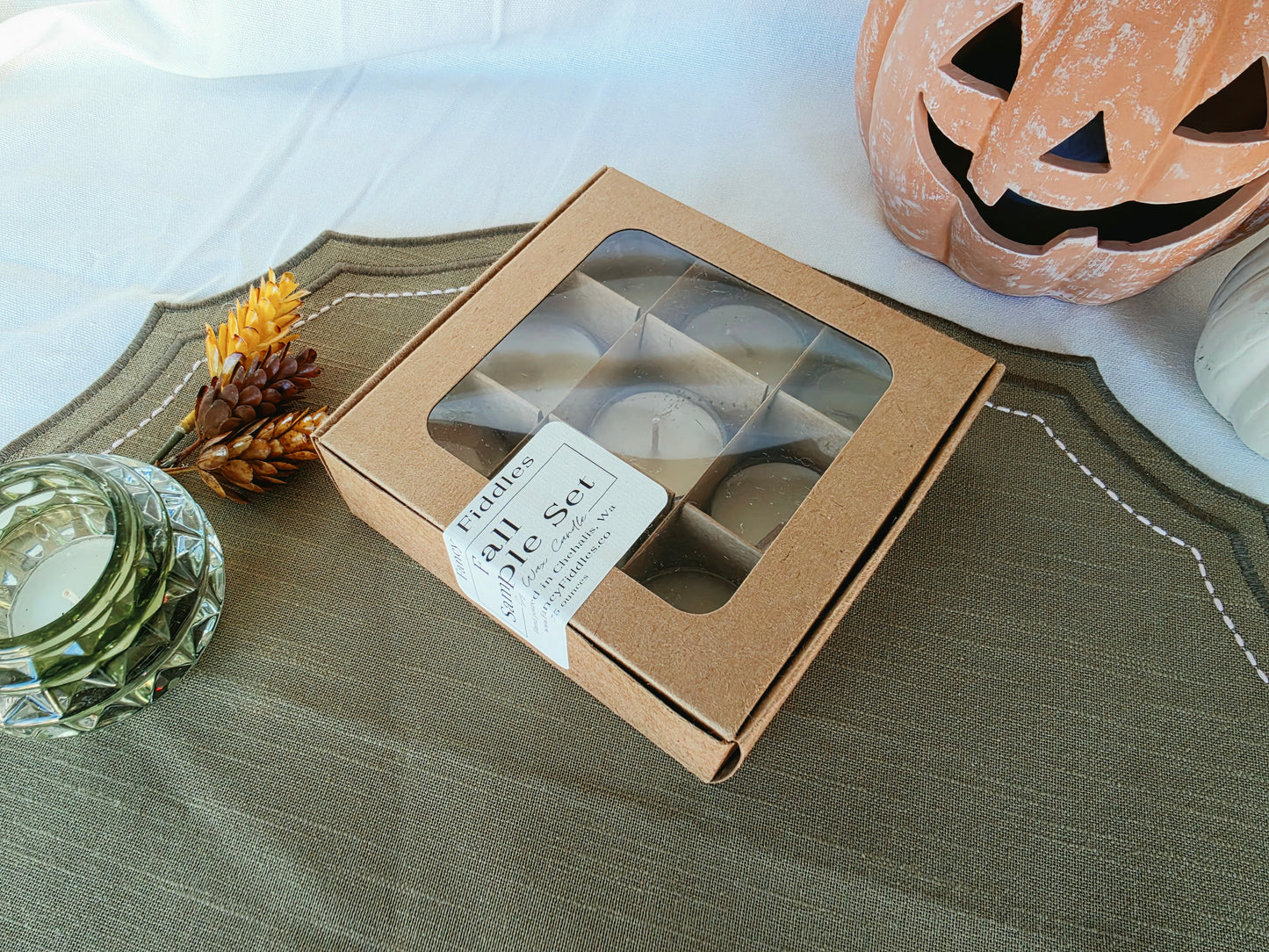 Fall Tealight Box